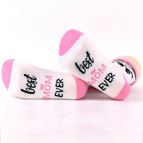 Best Mom Ever Cotton Socks